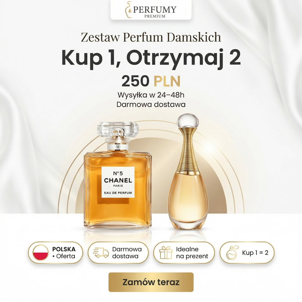 Kup 1, drugi GRATIS – J’adore Dior EDP 100 ml + Chanel N°5 Parfum 100 ml